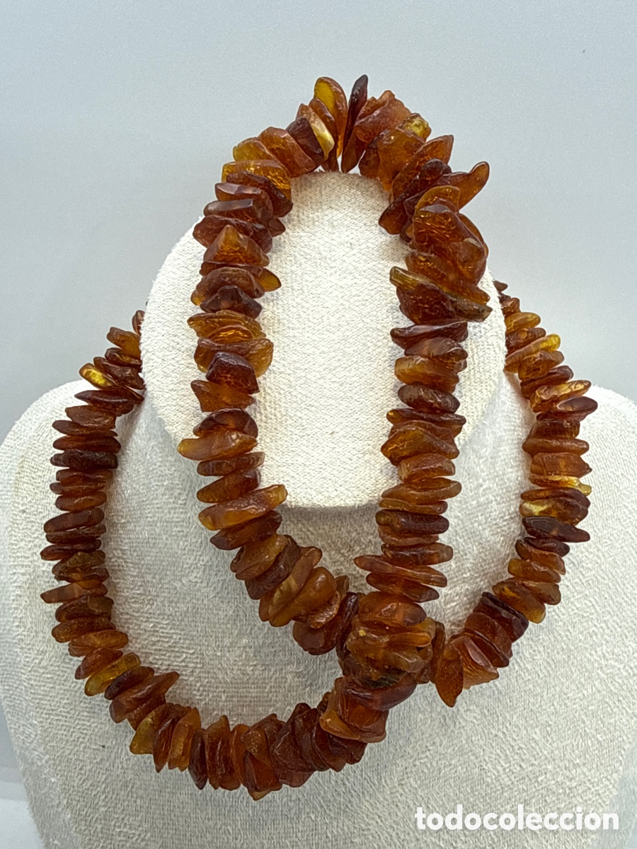 Joyeria: Collar de &Aacute;mbar Antiguo - Foto 3