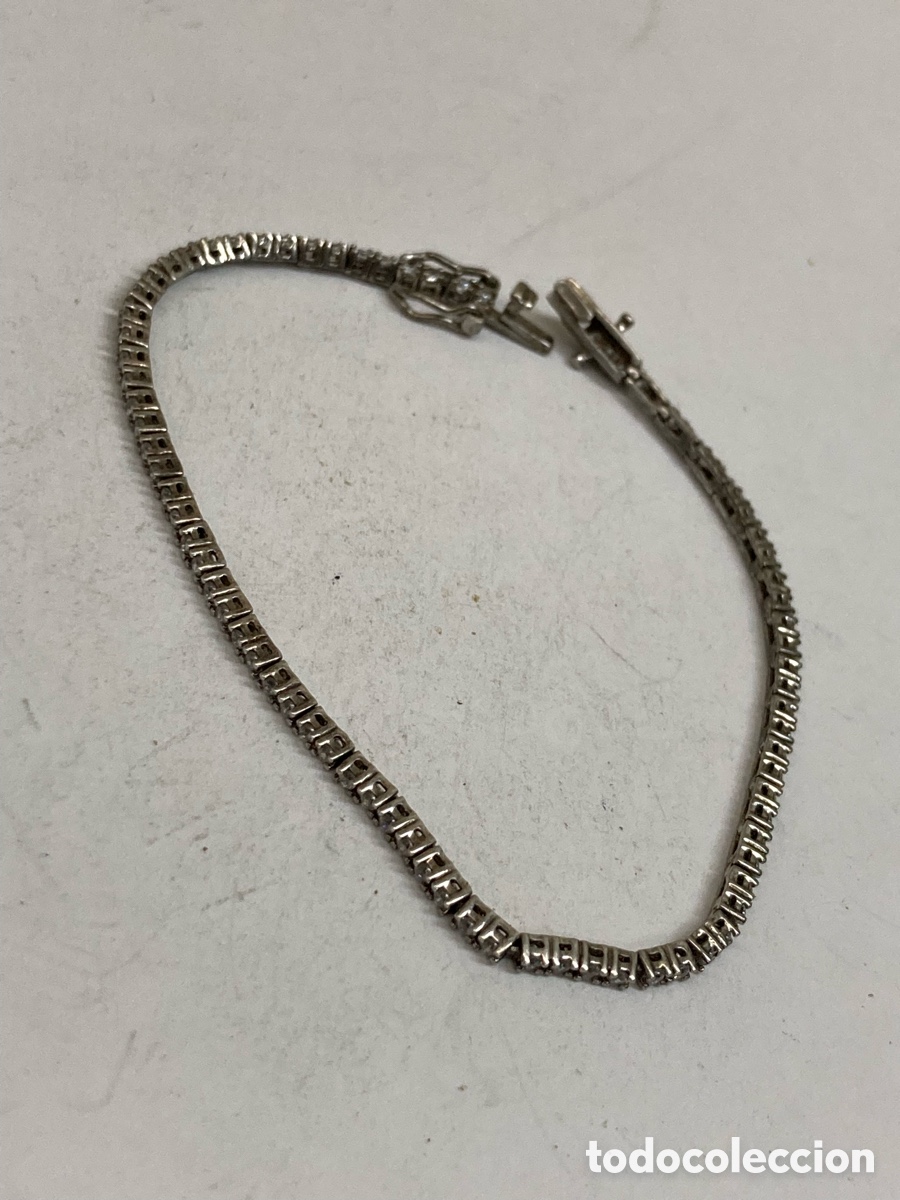Joyeria: Pulsera riviere de plata y circonitas /Pul381 - Foto 1
