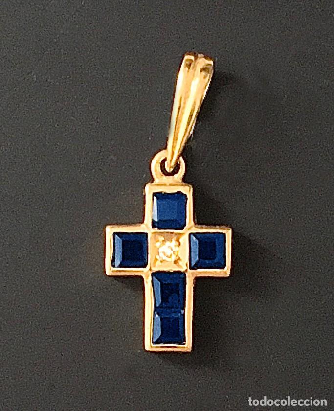 Joyeria: Cuz de colgante oro 18K - Foto 1