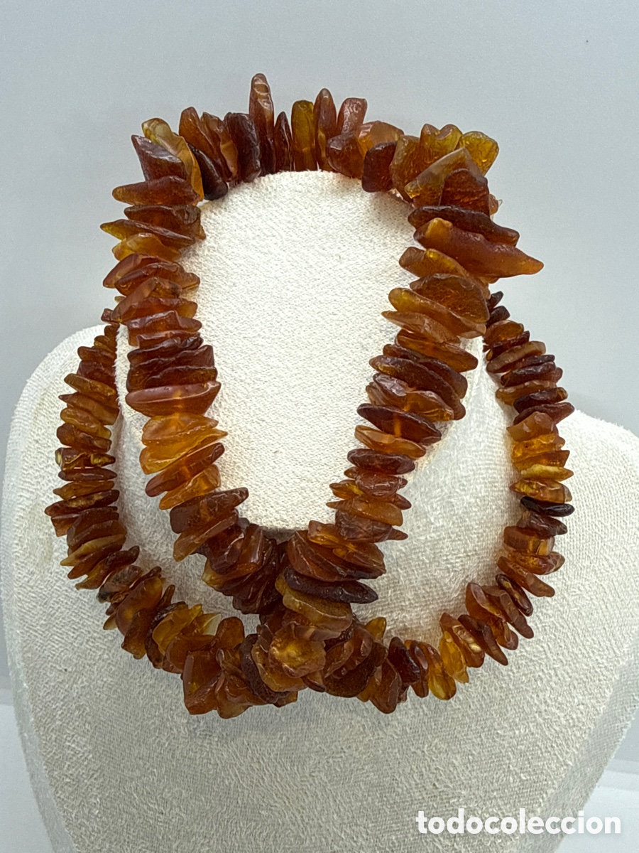 Joyeria: Collar de &Aacute;mbar Antiguo - Foto 3