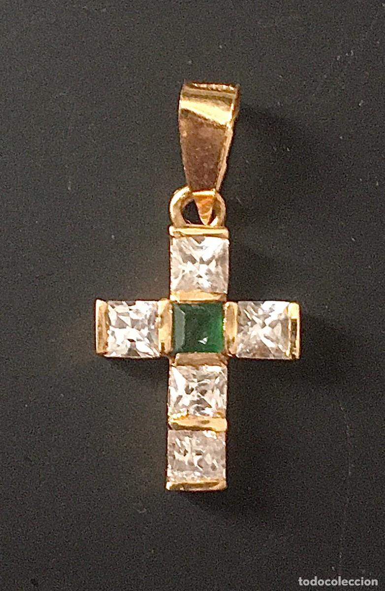 Joyeria: Cuz de colgante oro 18K - Foto 1