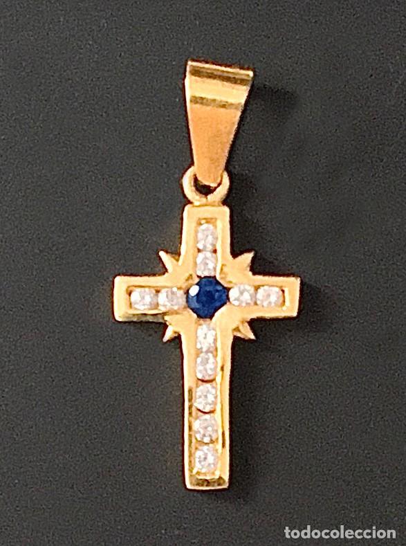 Joyeria: Cuz de colgante oro 18K - Foto 1