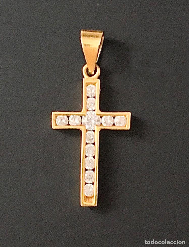 Joyeria: Cuz de colgante oro 18K - Foto 1