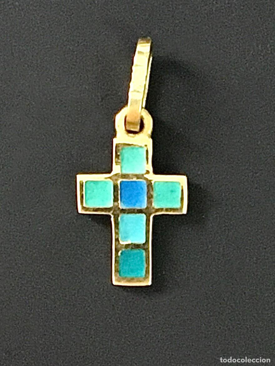Joyeria: Cuz de colgante oro 18K - Foto 1