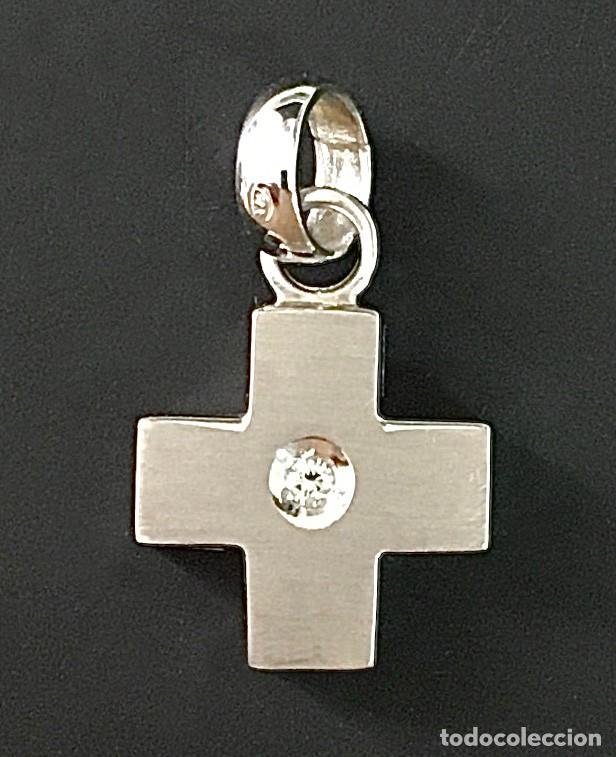 Joyeria: Cuz de colgante oro blanco 18K - Foto 1