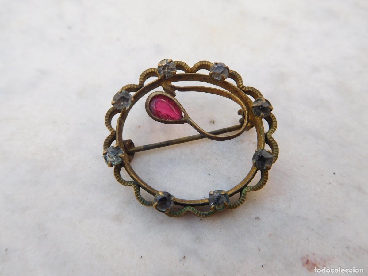 Joyeria: Broche antiguo de bisuter&iacute;a - Foto 1