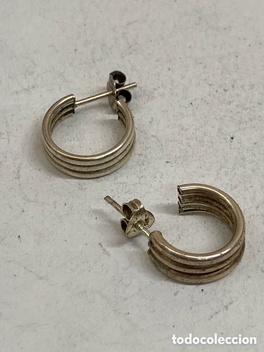 Joyeria: Pendientes de plata P418 - Foto 1