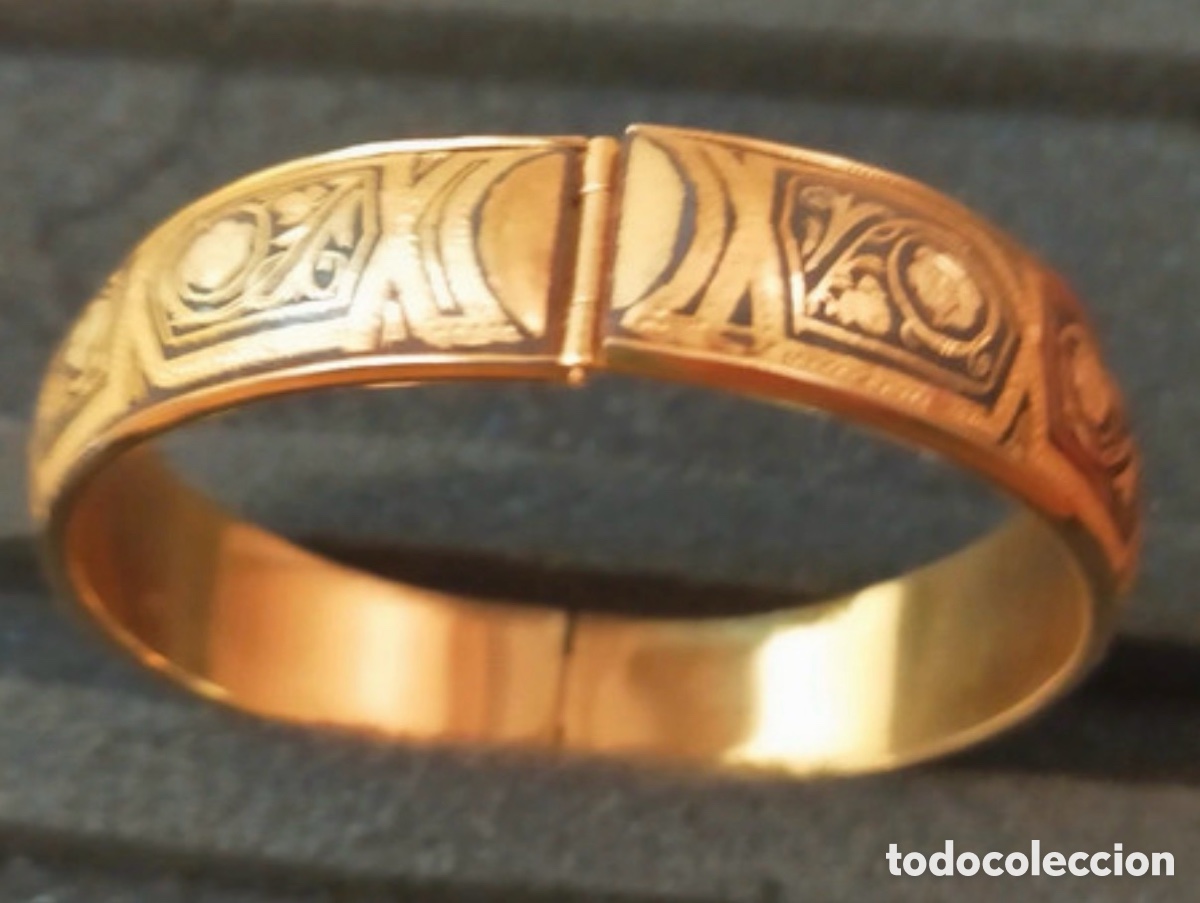 Joyeria: Pulsera de Toledo oro 24k. - Foto 1