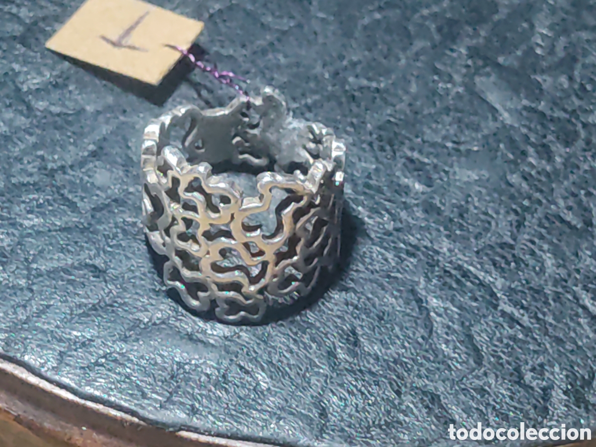 Joyeria: Anillo Tous de ositos de plata. *T* - Foto 2