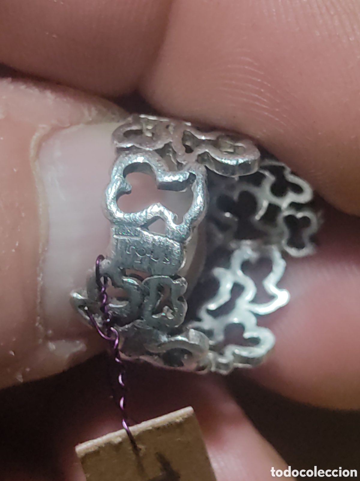 Joyeria: Anillo Tous de ositos de plata. *T* - Foto 3