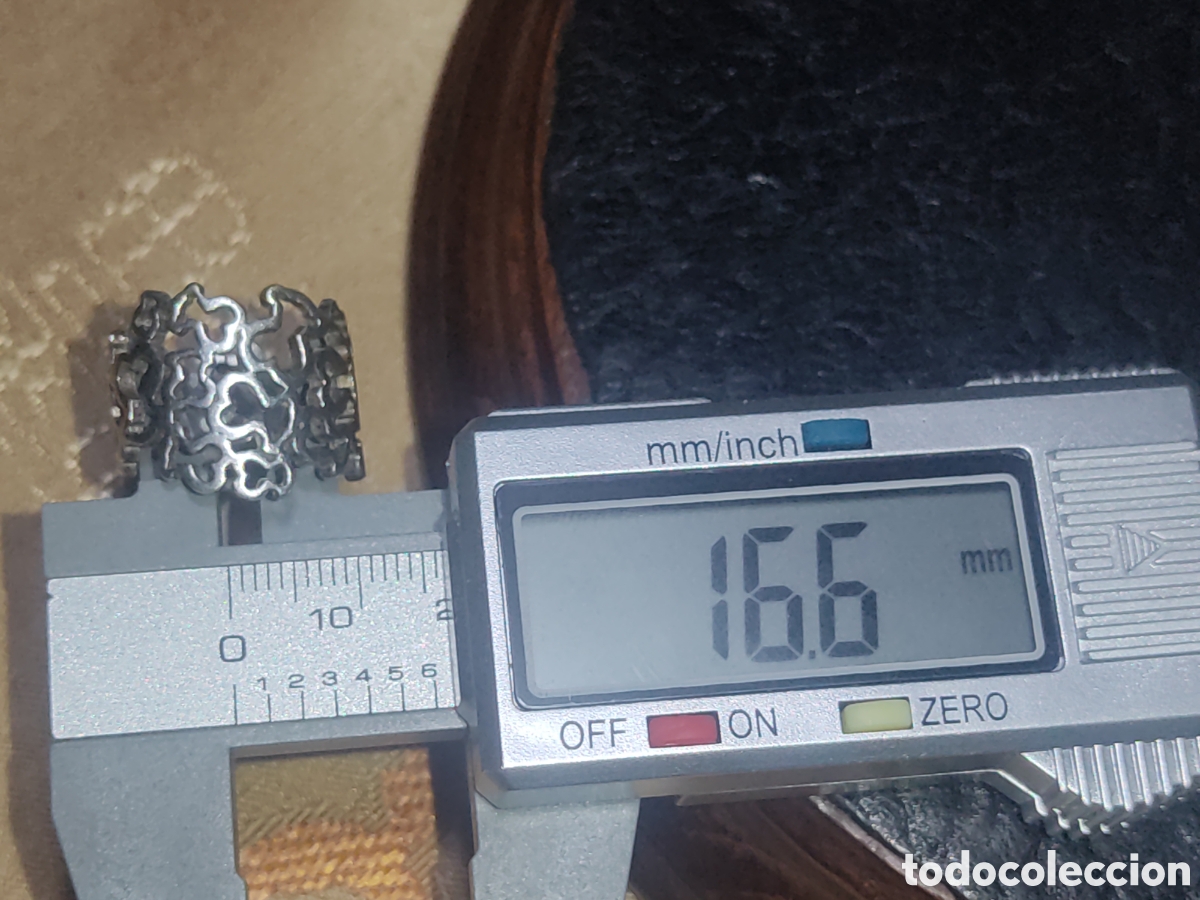Joyeria: Anillo Tous de ositos de plata. *T* - Foto 7
