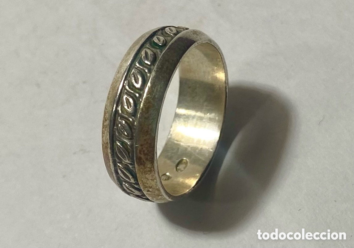 Joyeria: Anillo de plata de ley 925 contrastada - Foto 2
