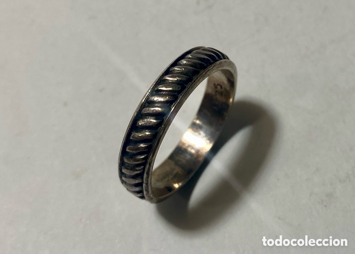 Joyeria: Anillo de plata de ley 925 contrastada - Foto 2