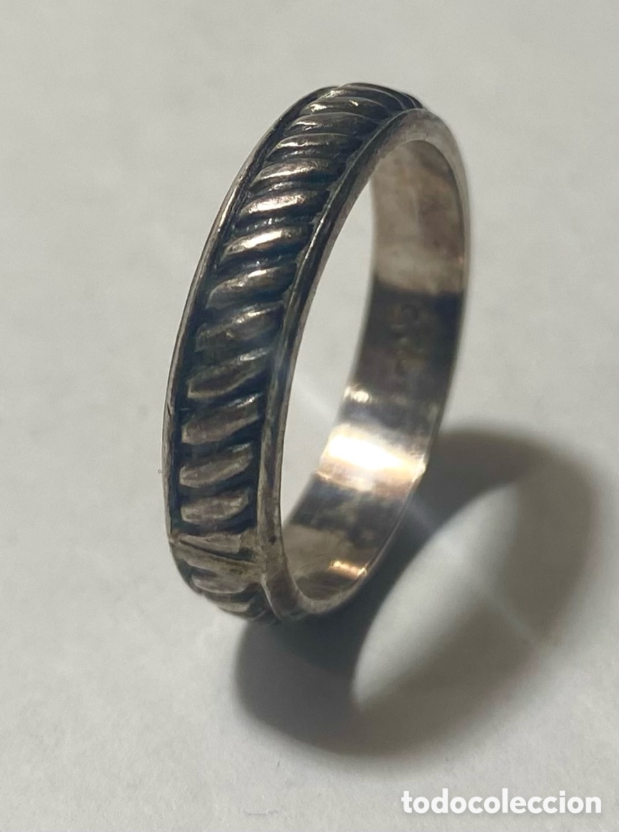 Joyeria: Anillo de plata de ley 925 contrastada - Foto 3