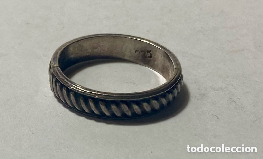 Joyeria: Anillo de plata de ley 925 contrastada - Foto 4