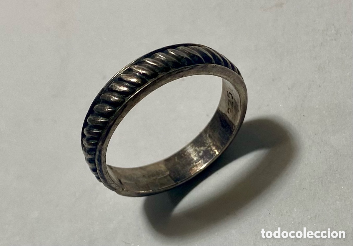 Joyeria: Anillo de plata de ley 925 contrastada - Foto 1
