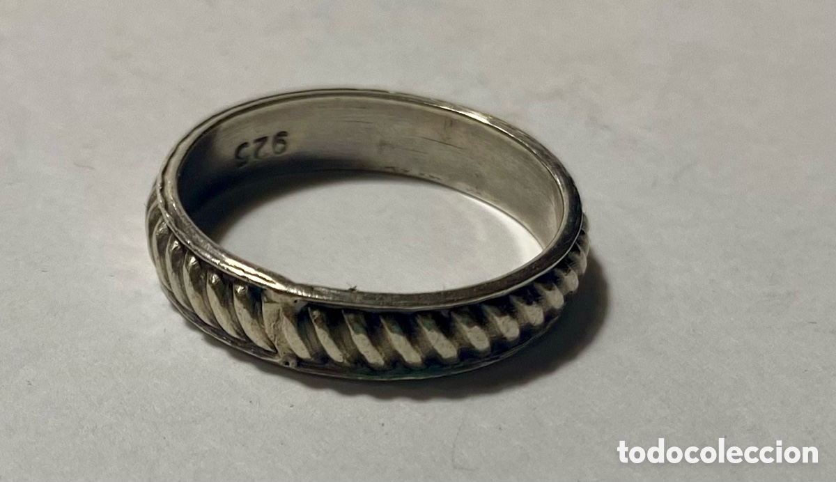 Joyeria: Anillo de plata de ley 925 contrastada - Foto 1
