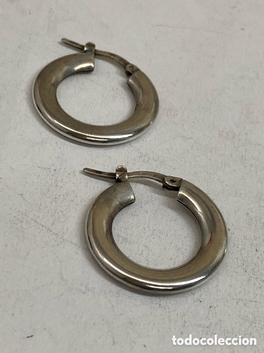 Joyeria: Pendientes de plata P419 - Foto 1