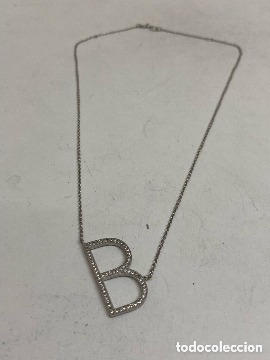 Joyeria: Collar de plata engastado CC404 - Foto 1