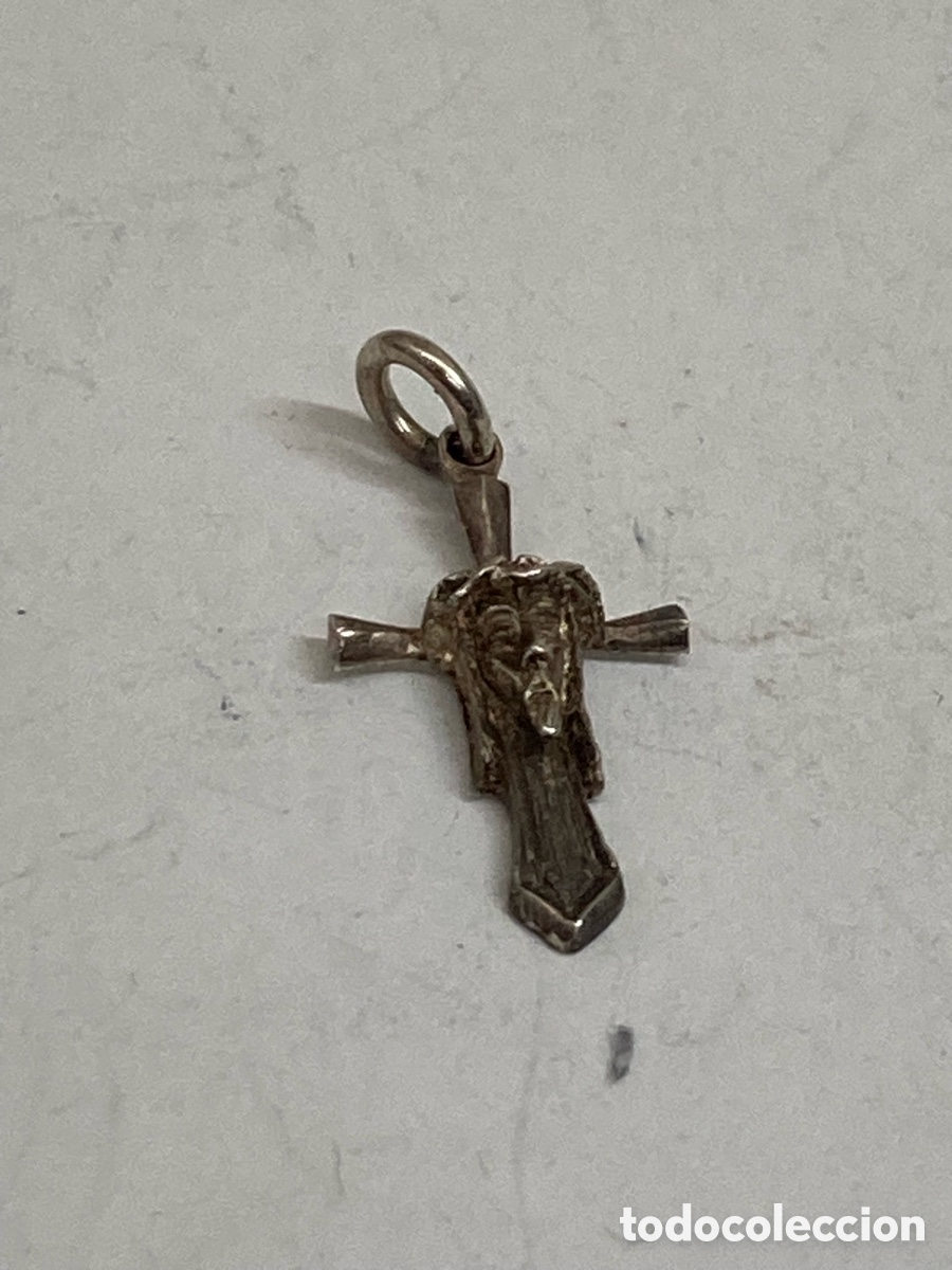 Joyeria: Cruz de plata religiosa C541 - Foto 1
