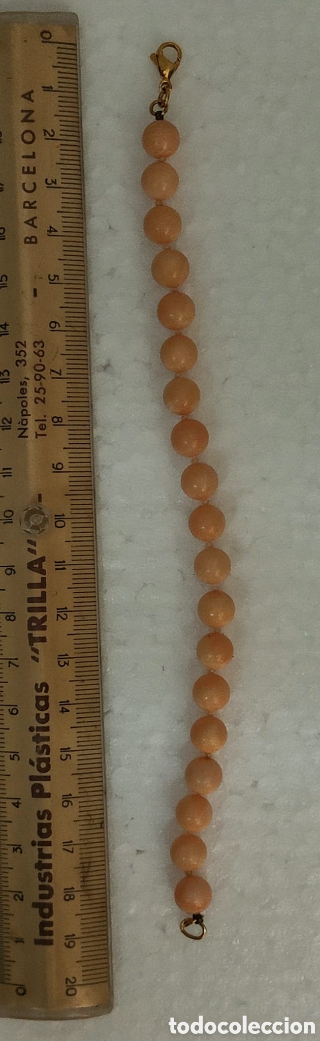 Joyeria: Pulsera de coral y cierre de oro - Foto 6