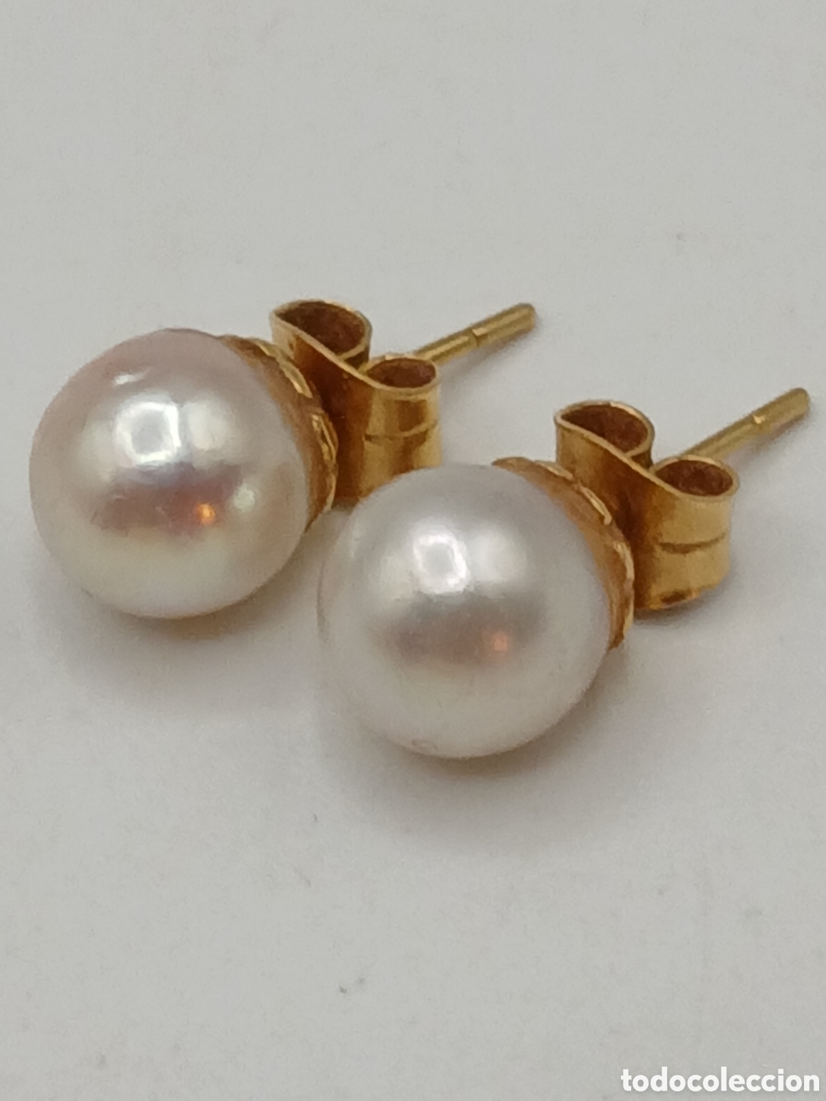 Joyeria: Pendientes oro 18quilates y perlas australianas - Foto 4