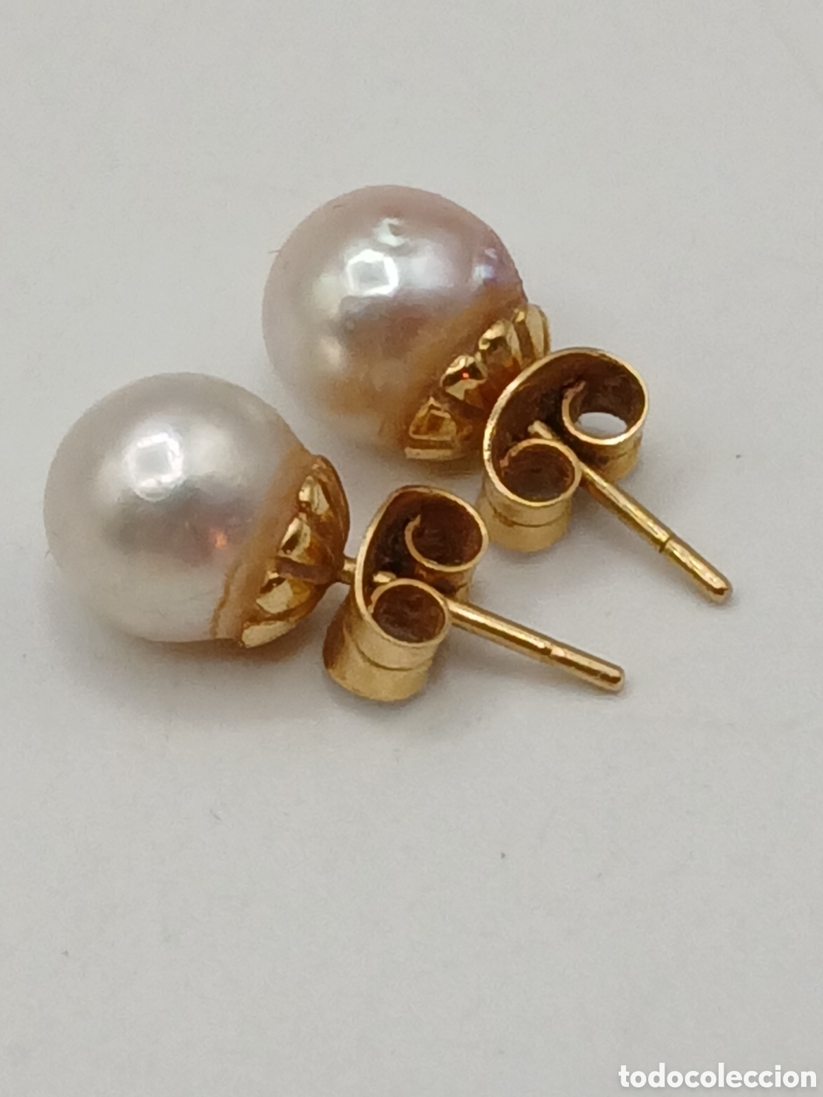 Joyeria: Pendientes oro 18quilates y perlas australianas - Foto 5
