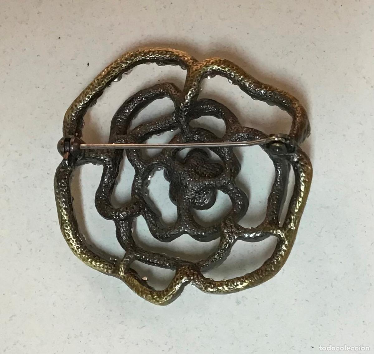 Joyeria: BROCHE DORADO Y CRISTAL - Foto 2