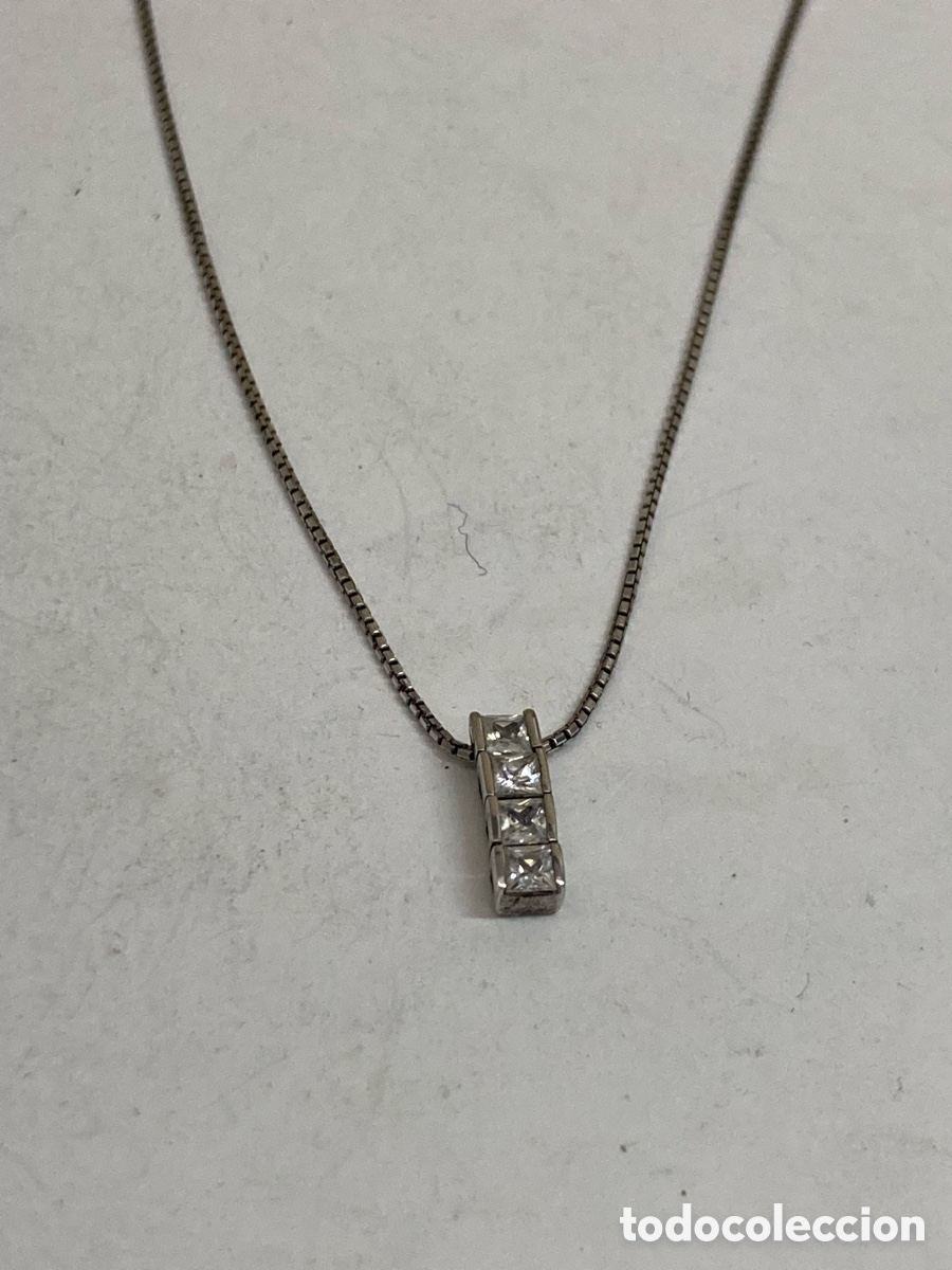 Joyeria: Cadena y colgante de plata /CC405 - Foto 2