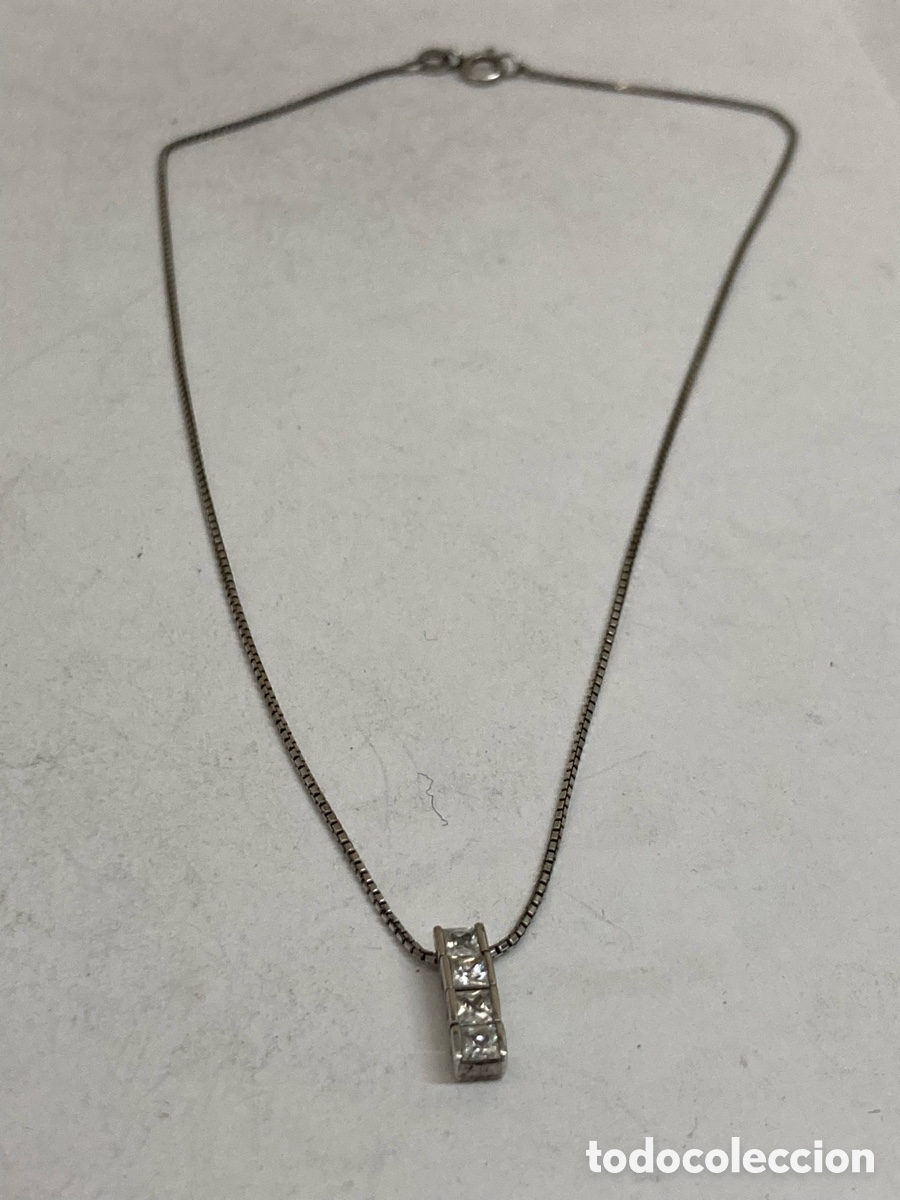 Joyeria: Cadena y colgante de plata /CC405 - Foto 1