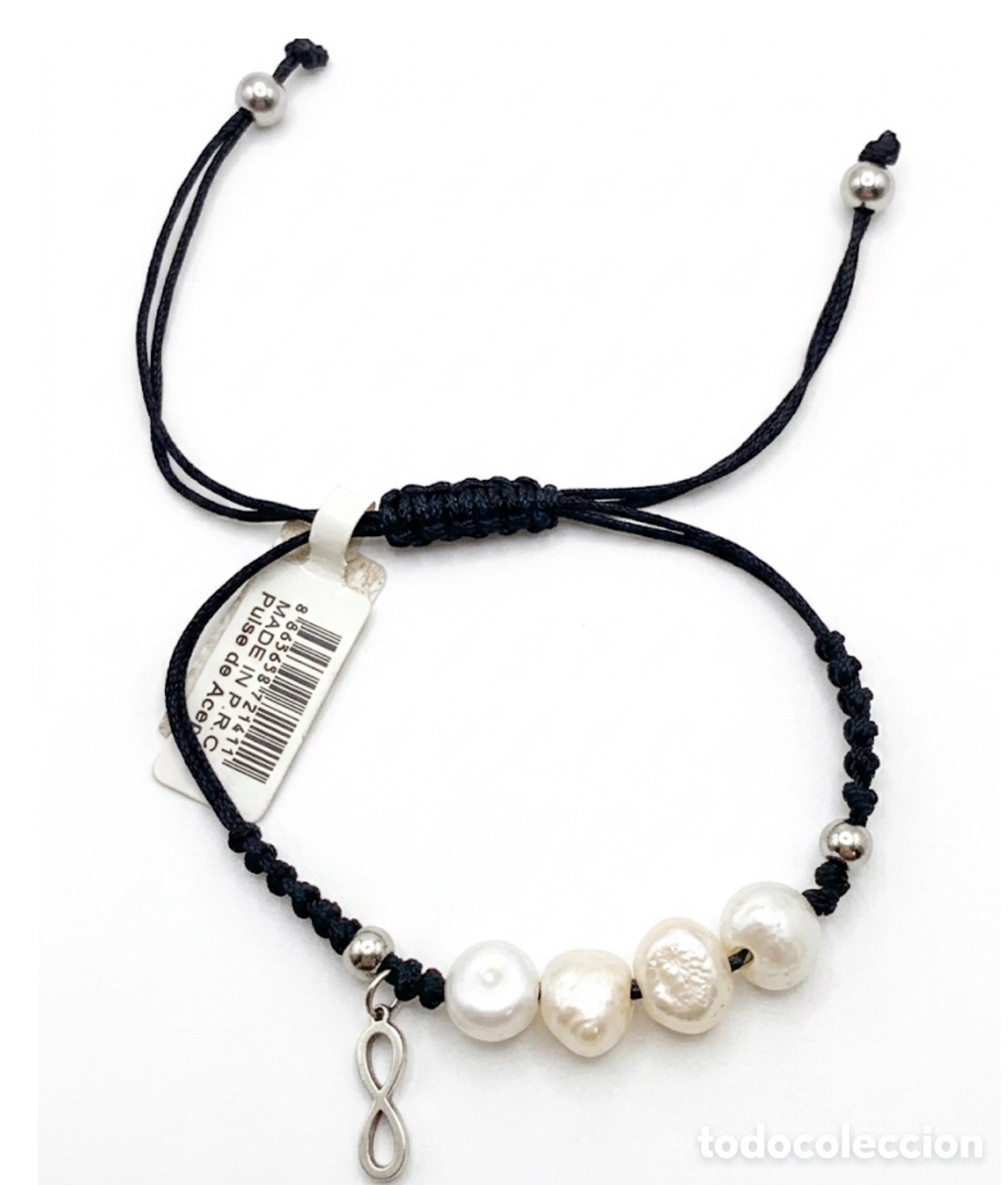 Joyeria: Pulsera perla e infinito - Foto 1
