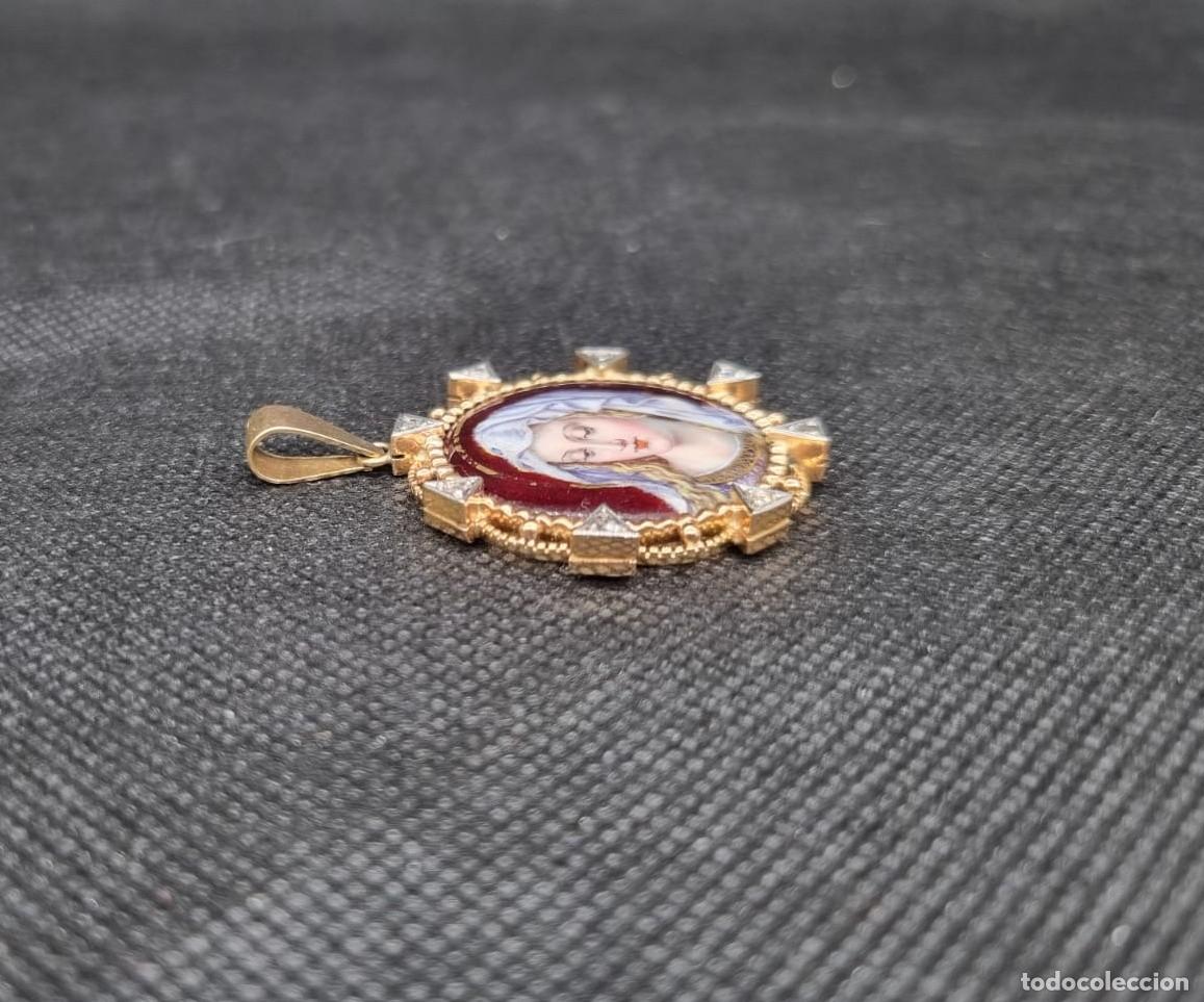 Joyeria: Medalla de oro y diamantes - Foto 3