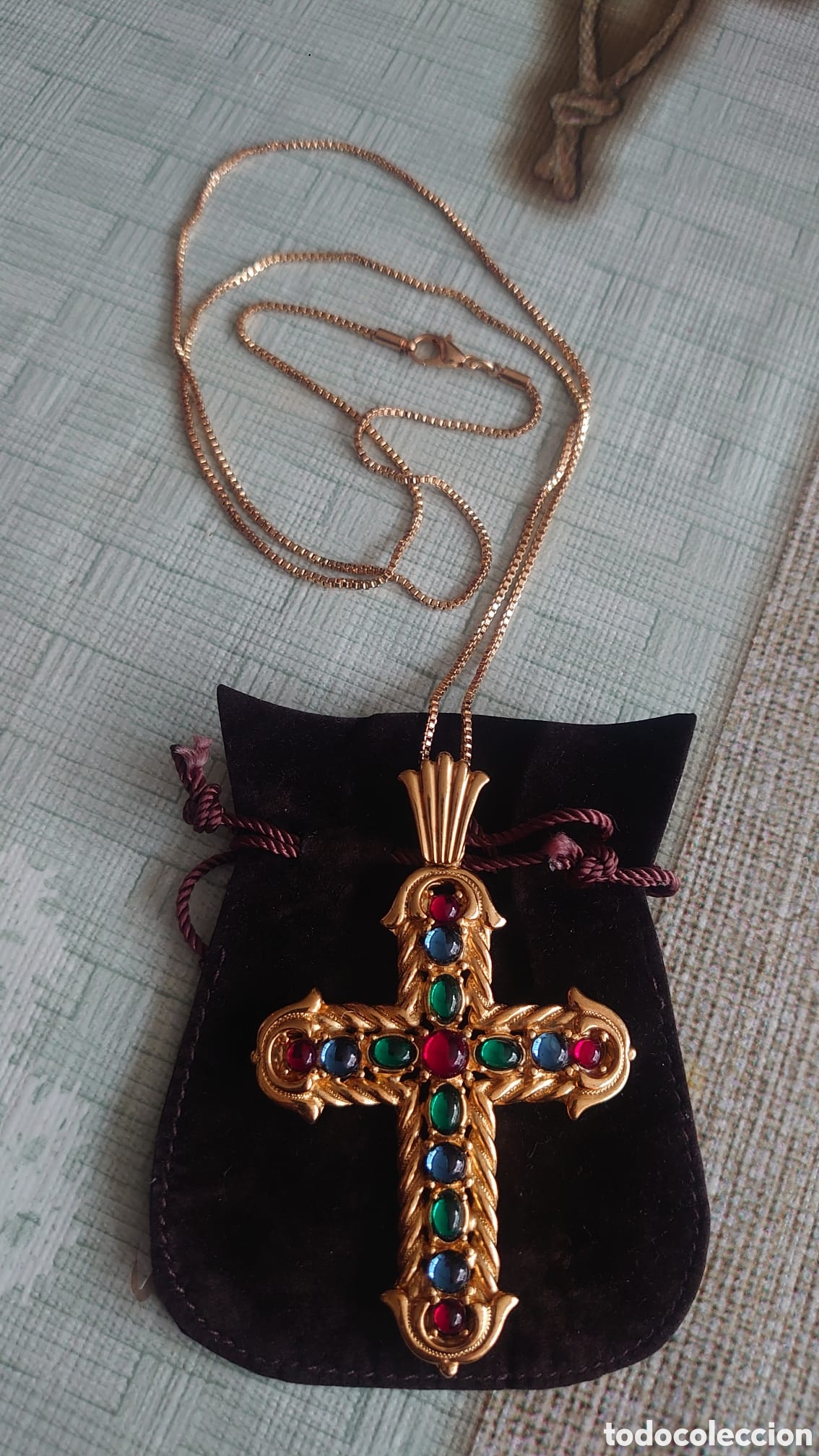 Joyeria: Crucifijo con piedras - Foto 2