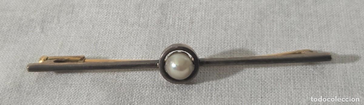 Joyeria: Antiguo broche en plata de ley - Foto 2