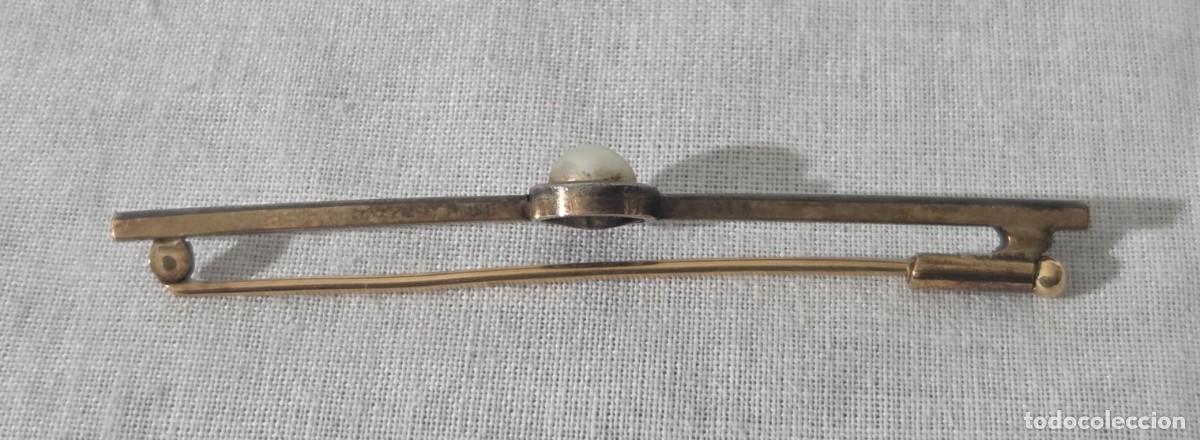 Joyeria: Antiguo broche en plata de ley - Foto 4