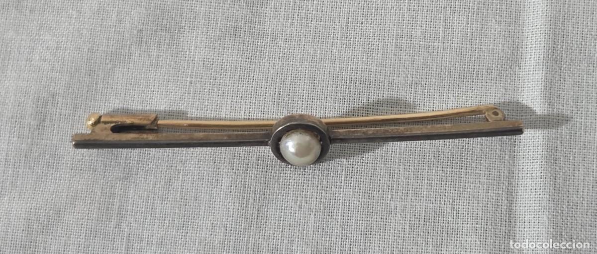 Joyeria: Antiguo broche en plata de ley - Foto 6