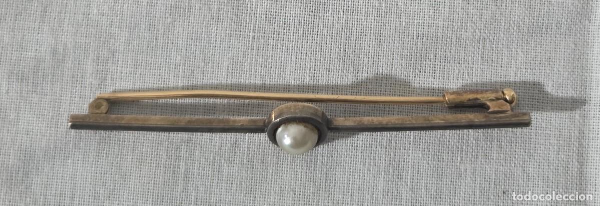 Joyeria: Antiguo broche en plata de ley - Foto 7