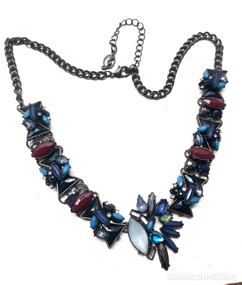 Joyeria: ESPECTACULAR COLLAR DE BOHEMIA CRISTAL TALLADO - Foto 1