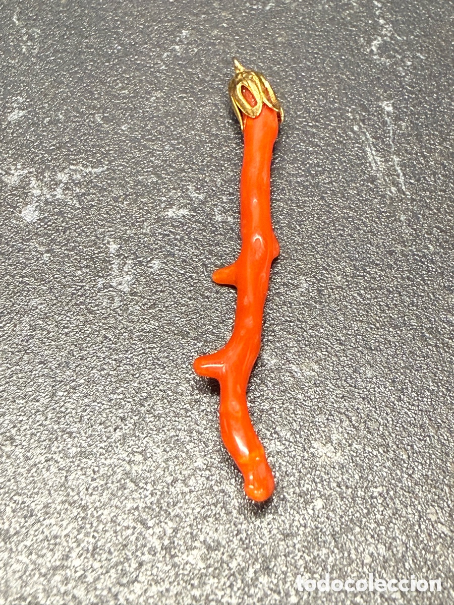 Joyeria: Coral natural rojo joya oro - Foto 4
