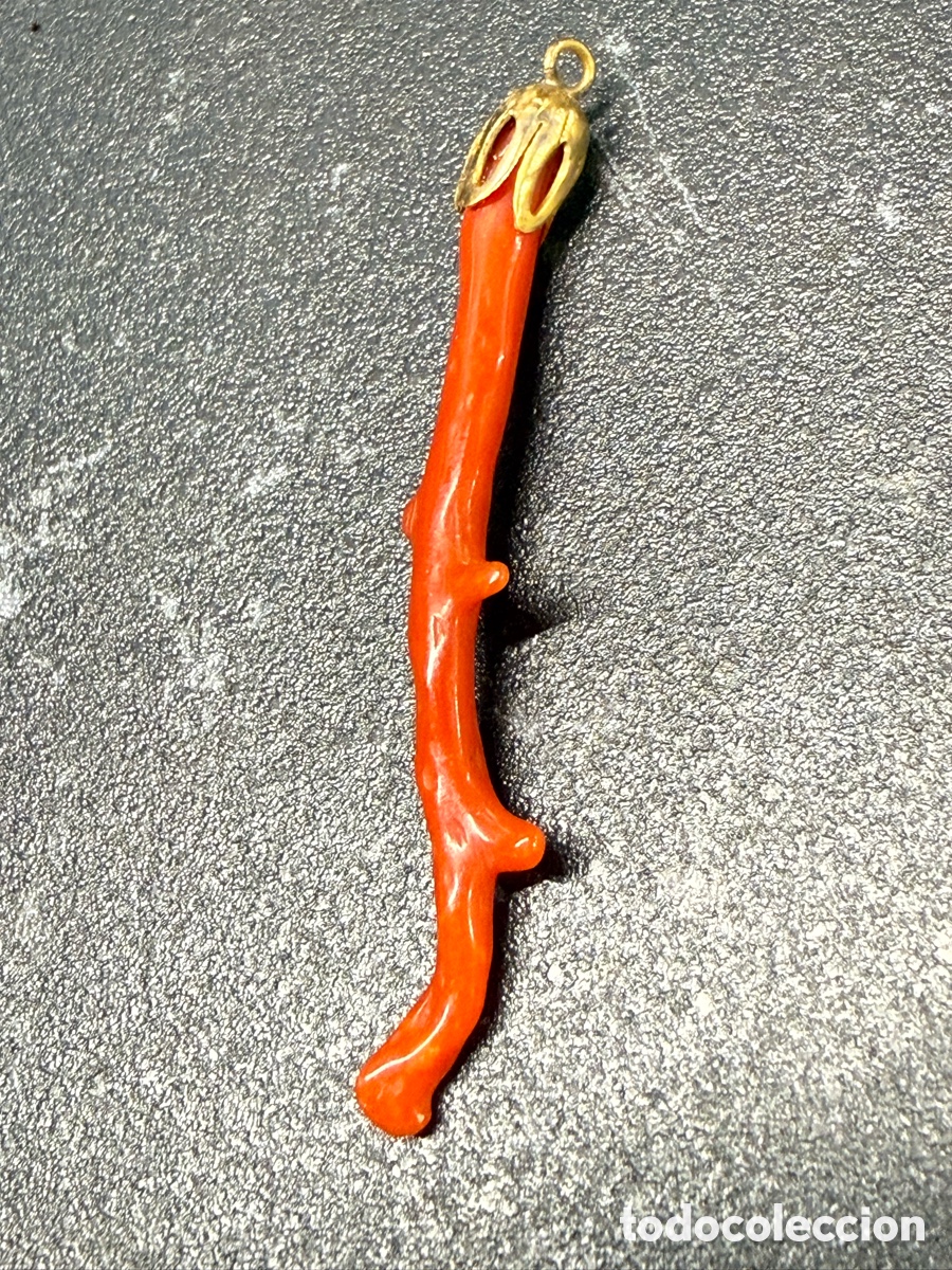 Joyeria: Coral natural rojo joya oro - Foto 6