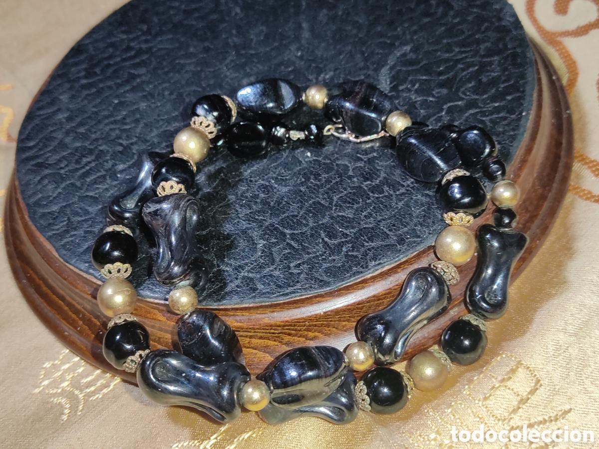 Joyeria: Collar de cristal de Murano.Retro & Vintage. - Foto 5
