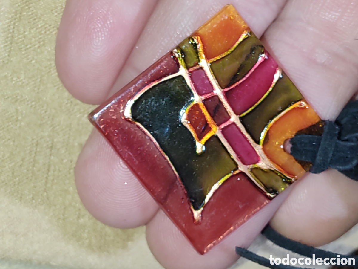 Joyeria: Colgante de cristal de Murano. - Foto 3