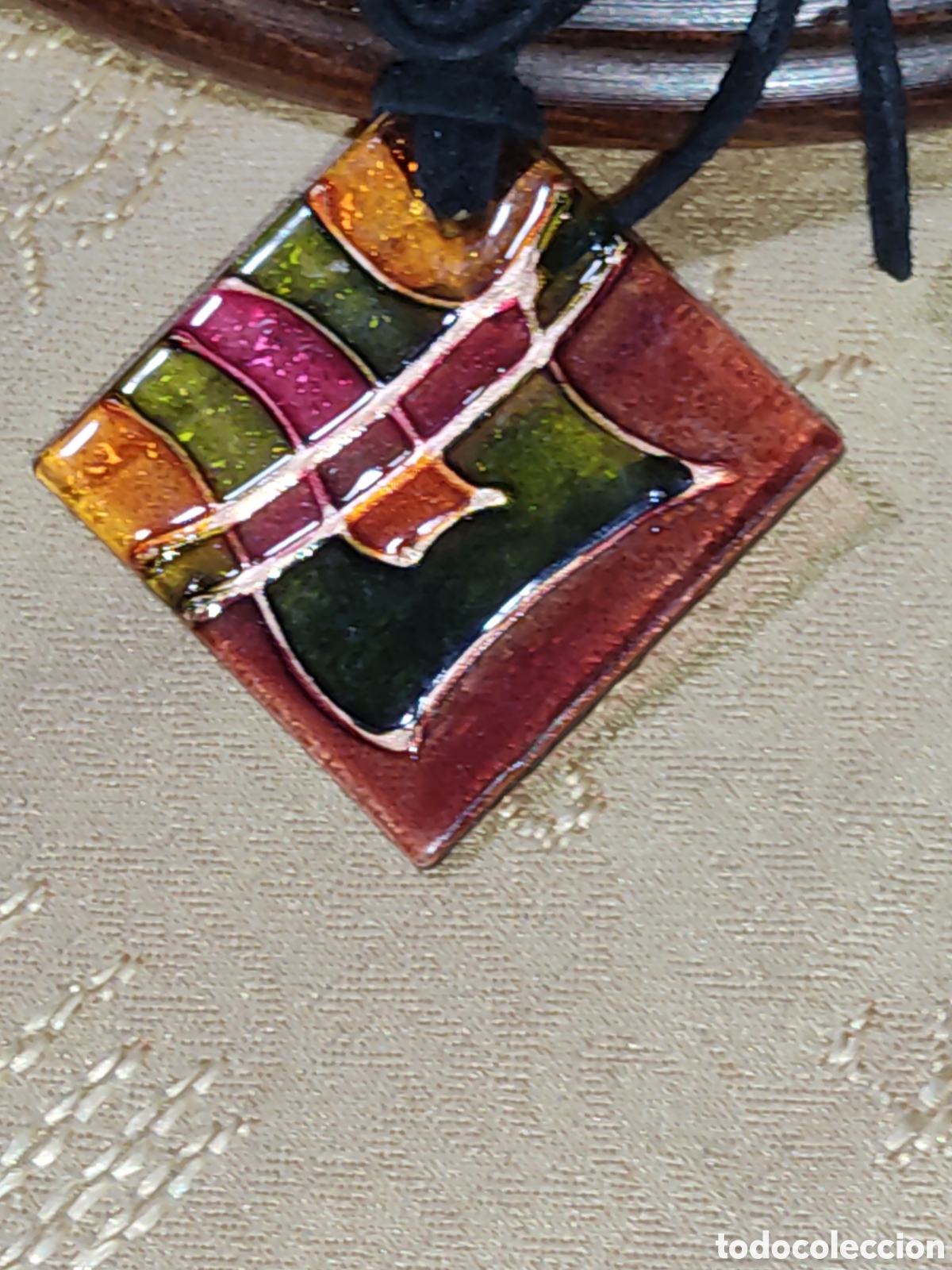 Joyeria: Colgante de cristal de Murano. - Foto 1
