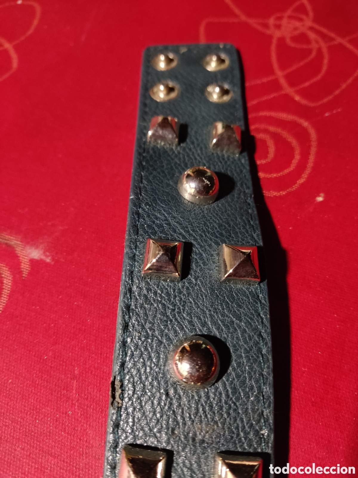 Joyeria: Pulsera cuero y pinchos - Foto 2