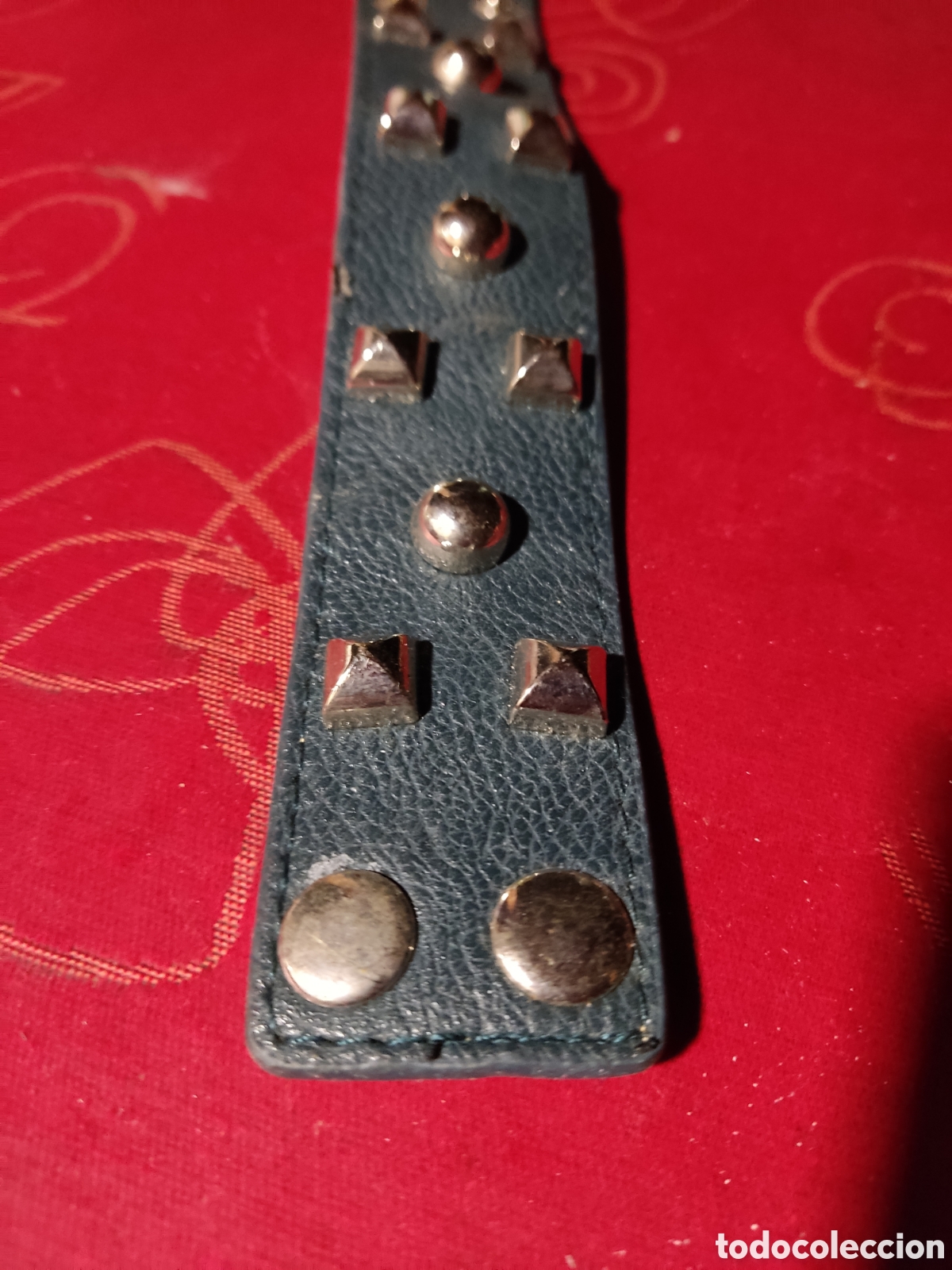 Joyeria: Pulsera cuero y pinchos - Foto 3