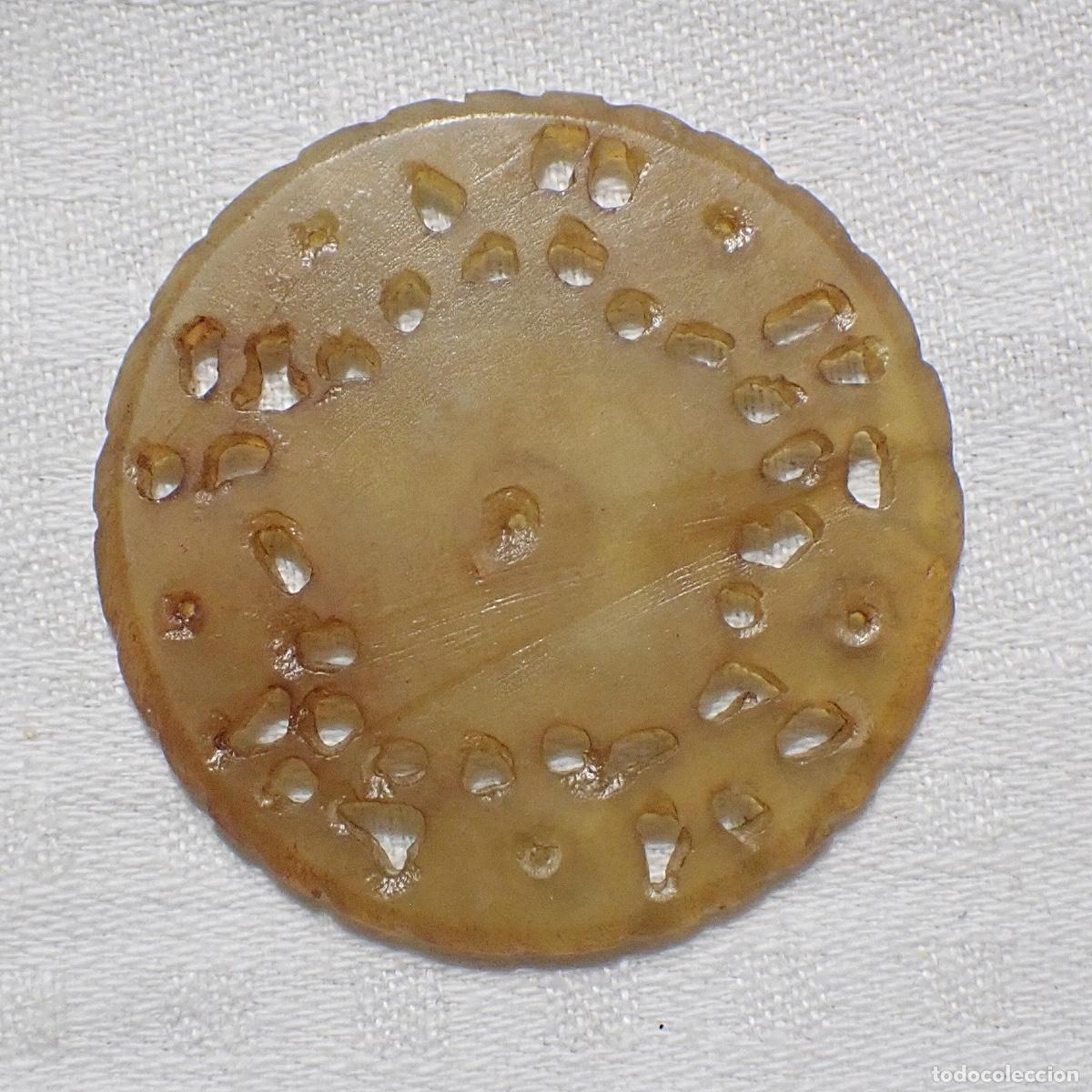 Joyeria: Colgante de jade chino - flor - Foto 2