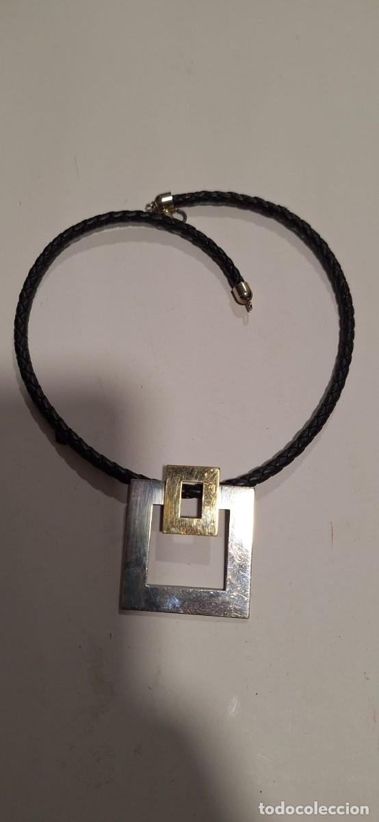 Joyeria: Colgante de plata y oro de dise&ntilde;o - Foto 1