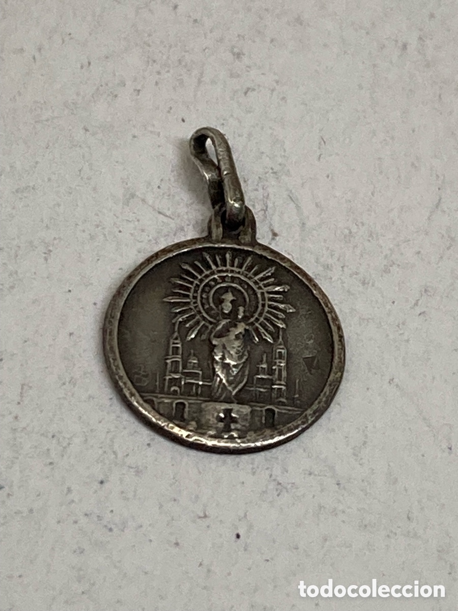 Joyeria: Medalla de plata religiosa C543 - Foto 1