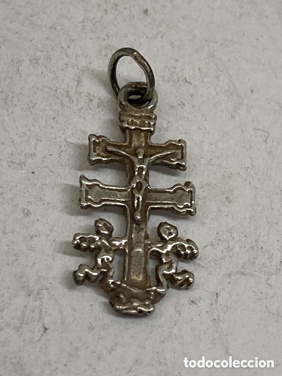 Joyeria: Cruz de plata religiosa C543 - Foto 1