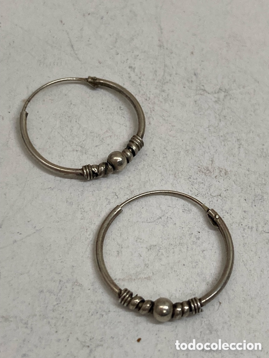 Joyeria: Pendientes de plata P425 - Foto 1